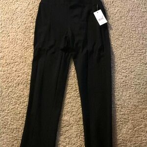 Classic Black Women's Straight Leg Pants